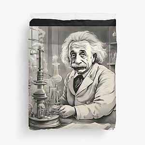 Albert Einstein’s laboratory Duvet Cover