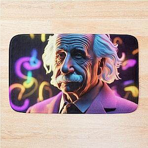 4K Albert Einstein Bath Mat