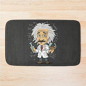 albert einstein  Bath Mat