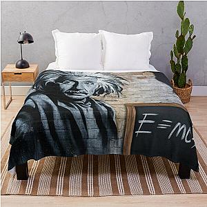 albert einstein e=mc2 Throw Blanket