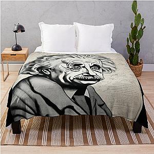 Albert Einstein formulas Throw Blanket