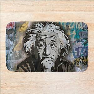 albert einstein  Bath Mat