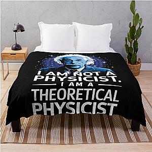 albert einstein theoretical physicist Throw Blanket