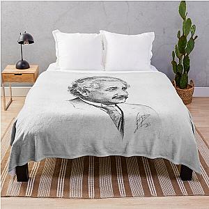 Albert Einstein sketch 1931 Throw Blanket