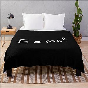 E=mc²: Albert Einstein - Special Relativity Throw Blanket