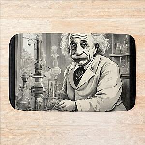 Albert Einstein’s laboratory Bath Mat