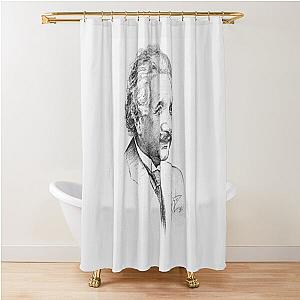 Albert Einstein sketch 1931 Shower Curtain