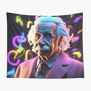 4K Albert Einstein Tapestry