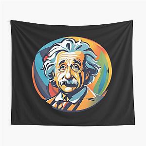 Albert Einstein logo 2 Tapestry