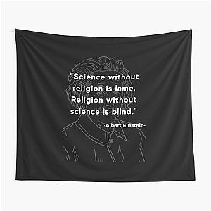 Albert Einstein quote Tapestry