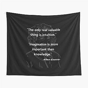 Albert Einstein quote Tapestry