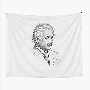 Albert Einstein sketch 1931 Tapestry