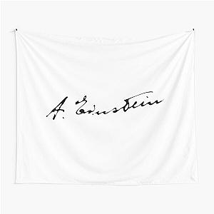 Albert Einstein’s signature  Tapestry