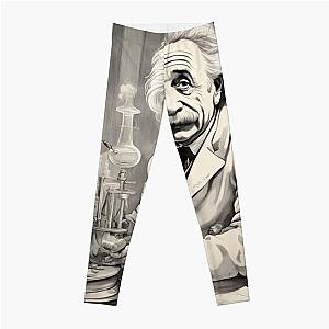 Albert Einstein’s laboratory Leggings