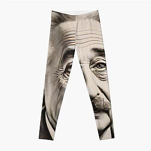 Vintage-style portrait of Albert Einstein Leggings