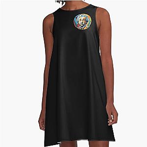 Albert Einstein logo 2 A-Line Dress