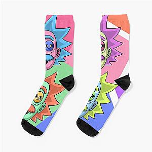 Interdimensional Einstein 4D Pop Socks