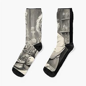 Albert Einstein’s laboratory Socks