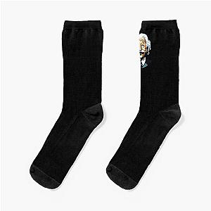 Albert Einstein logo 5 Socks