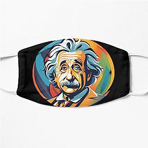 Albert Einstein logo 2 Flat Mask