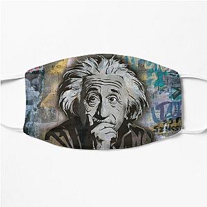 albert einstein  Flat Mask