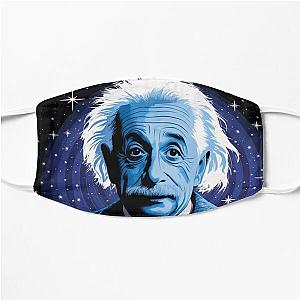 albert einstein theoretical physicist Flat Mask