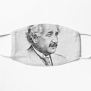 Albert Einstein sketch 1931 Flat Mask