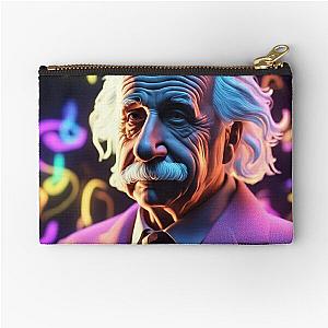 4K Albert Einstein Zipper Pouch