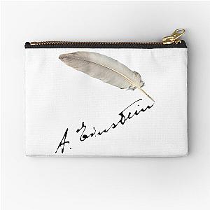 Albert Einstein’s signature  Zipper Pouch