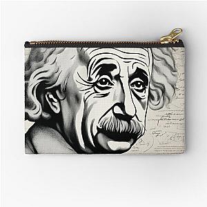 Albert Einstein formulas Zipper Pouch