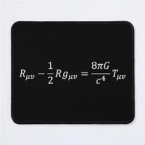 Einstein field equation of general relativity dark version Mouse Pad