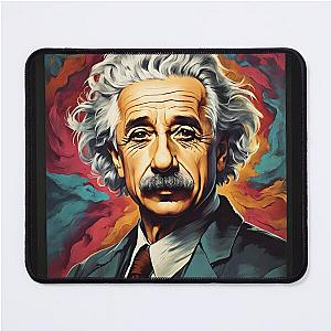 Albert Einstein vintage poster Mouse Pad