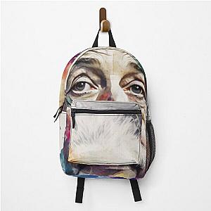 Albert Einstein in watercolour Backpack