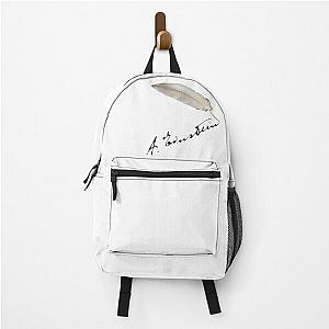 Albert Einstein’s signature  Backpack