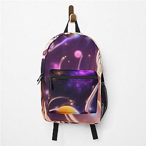 4K Albert Einstein floating in space 2 Backpack