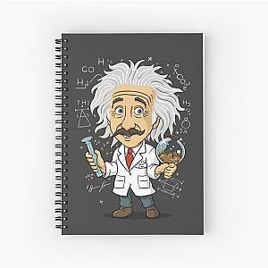 albert einstein  Spiral Notebook