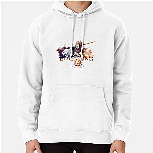 Elden Ring Hoodies - Elden Ring The Tarnished Color Silhouette Pullover Hoodie