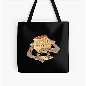 Elden Ring Bags - Elden Ring Pot Boy Drawing All Over Print Tote Bag
