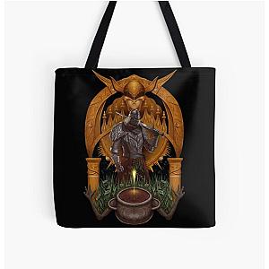 Elden Ring Bags - Elden Ring Sticker All Over Print Tote Bag