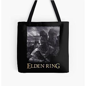 Elden Ring Bags - Elden Ring The Tarnished Castle All Over Print Tote Bag