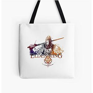 Elden Ring Bags - Elden Ring The Tarnished Color Silhouette All Over Print Tote Bag