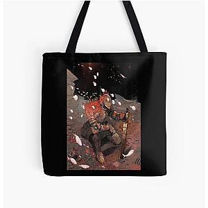 Elden Ring Bags - Elden Ring The Tarnished On The Ocean Floor All Over Print Tote Bag