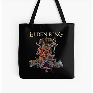 Elden Ring Bags - elden ring vintage 1 All Over Print Tote Bag