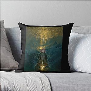 Elden Ring Pillows - Elden Ring The Tarnished And Melani The World Tree Throw Pillow Cover