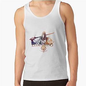 Elden Ring Tank Tops - Elden Ring The Tarnished Color Silhouette Tank Top
