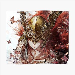 Elden Ring Posters - Elden Ring Malenia With Butterflies Poster