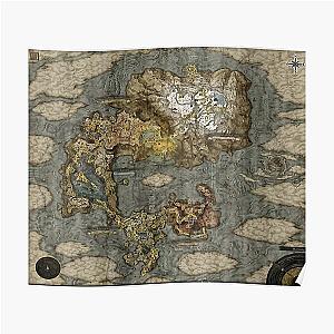 Elden Ring Posters - Elden Ring map Hi-res Poster