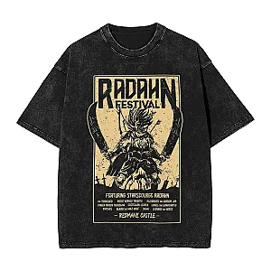Elden Ring Radahn Streetwear Washed T-Shirts