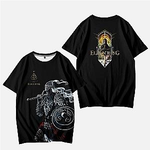 Elden Ring T-Shirts - Warrior Fan Art Graphic Printed Classic T-Shirt