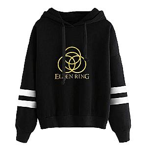 Elden Ring Hoodies - Logo Symbol Black Pullover Hoodie